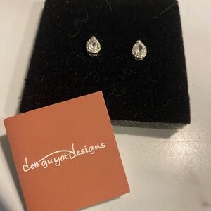 Silver Teardrop Earrings